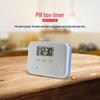 Compact 6-Compartment Smart Pill Timer
