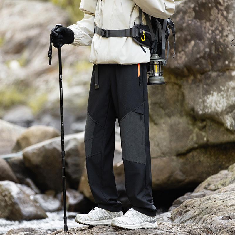 Men's 2025 Fleece-Lined Waterproof Outdoor Pants