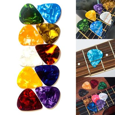 Celluloid Plektren Gitarrenplektren 0,46 mm Dicke Akustik E-Bassgitarre