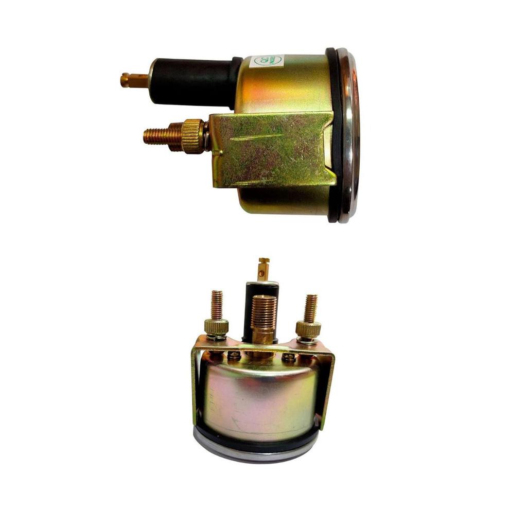 Öldruckanzeige – Geeignet für Massey Ferguson 35, 35X, 50, 50B, 65, 148, 165, 168, 175, 178, 185, 188 – Metallgehäuse, Analoganzeige