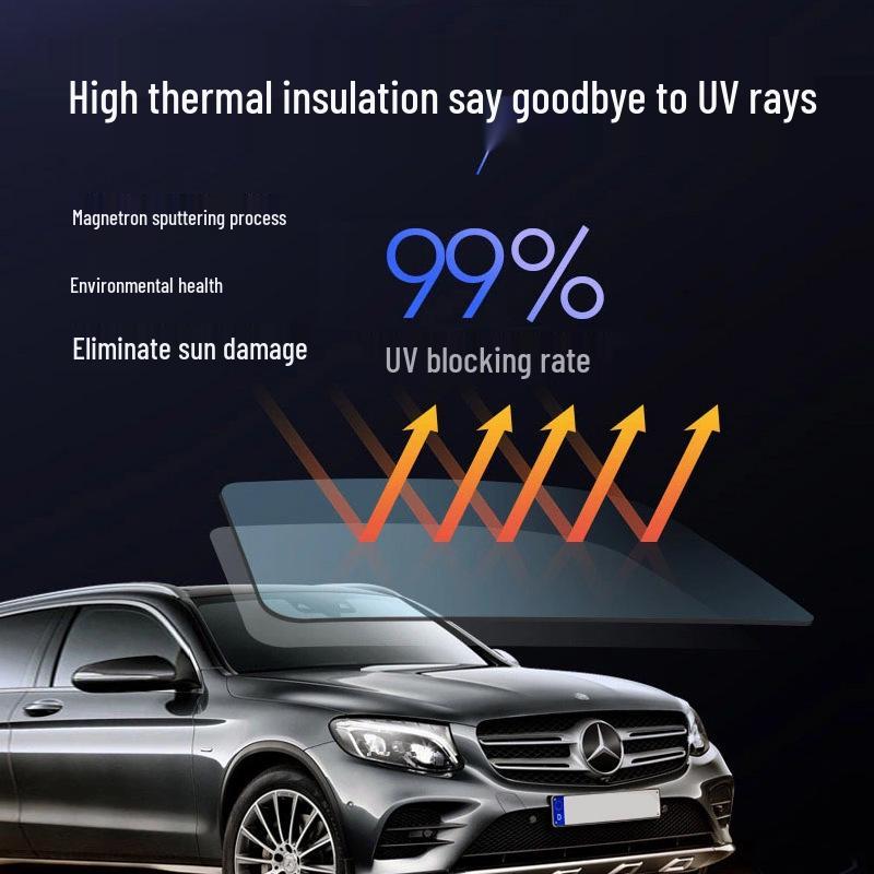 Compatible with Avatr 11/12/06/07: Car Window Heat Insulation & Explosion-Proof Sun Film.