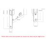 New Style Handleless Flat Lock Modern Bedroom Magnetic Recessed Door Handle Silent Push And Pull Invisible Sliding Door Lock