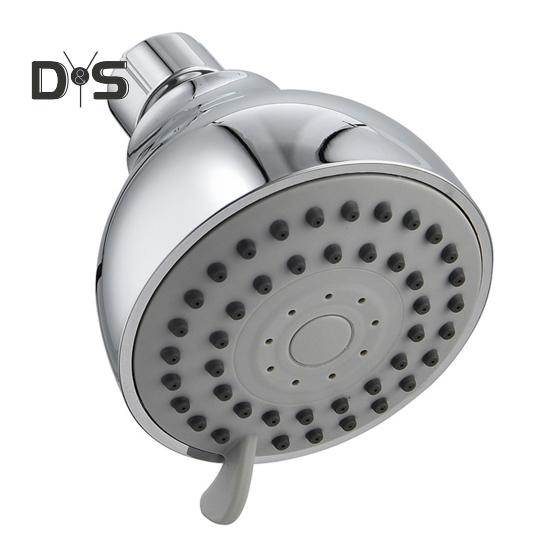 

Душевая лейка с силиконовым водовыпуском, препятствующим засорению, 3 режима подачи воды, герметичная лейка с возможностью регулировки потока воды серебряный