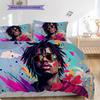 Vibrant Colors Cool Style Threepiece Set 1 Duvet Cover 2 Pillowcase Without Core Christmas Birthday Gift Duvet Cover And Pillowcase