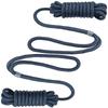 Pack Of 2 Marine Mooring Ropes 3/8 Inch Diameter 15 Inch Prespliced Rings Heavy Duty Nylon Dock Line For Boats With Maximumly Tensile Strength 12000LB