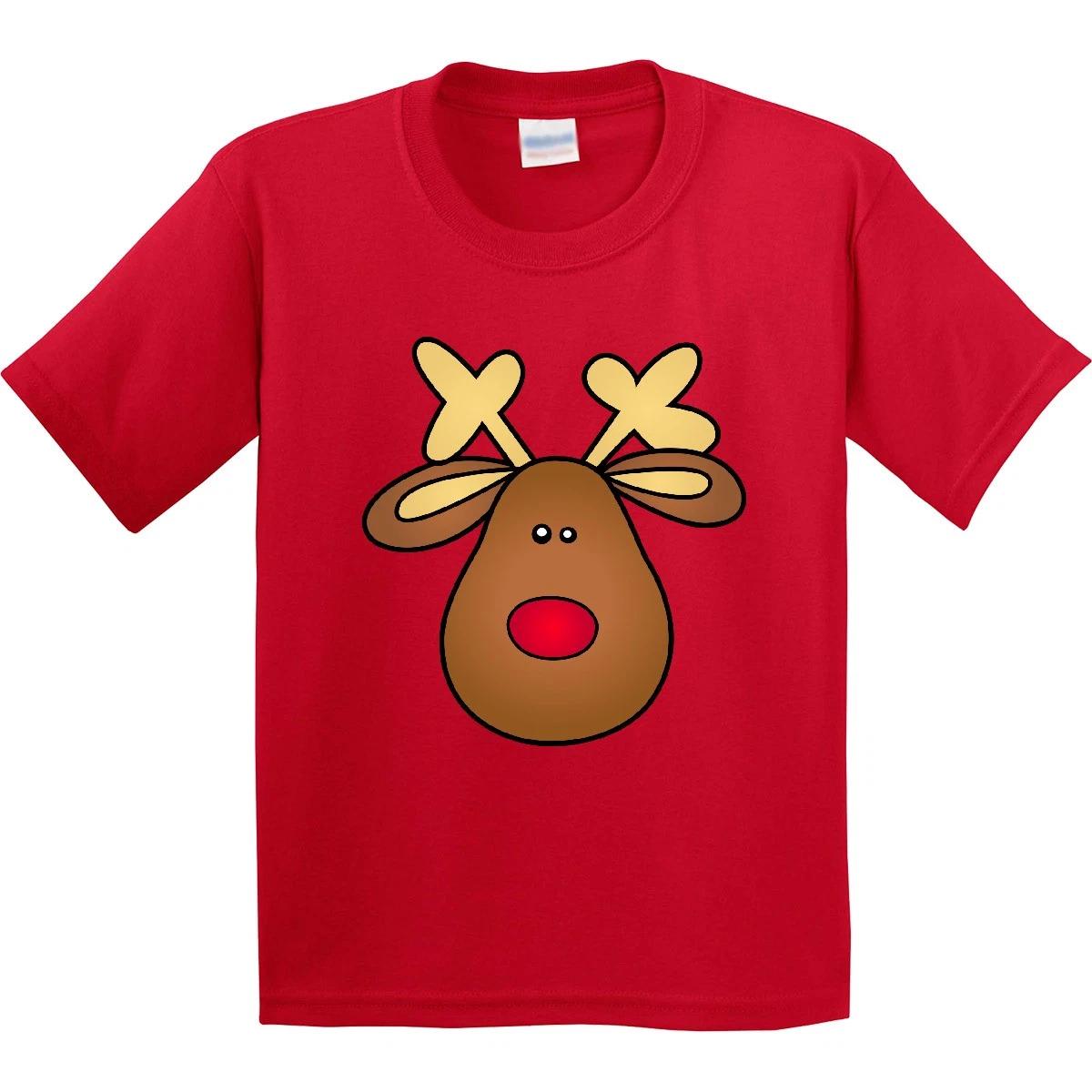 Inktastic Rudolph The Red Nose Reindeer Youth T-Shirt Nosed Christmas Santa Day 150