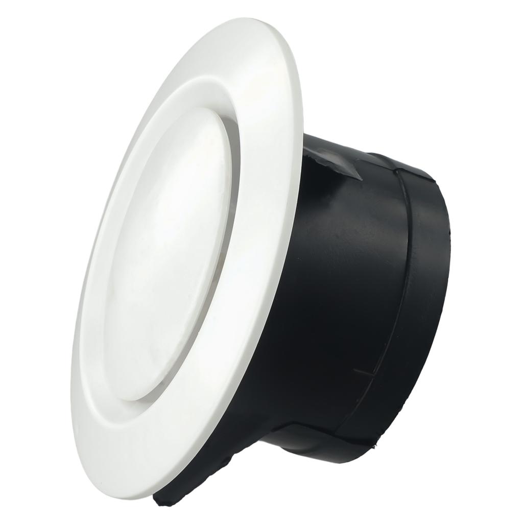 75-200mm ABS Düse Deckenluftauslass Montierbar Heißluft Lüftungsgitter Abdeckung Einfacher Diffusor Heimwerkerbedarf Zubehör