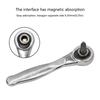 Mini Ratchet Wrench 72 Teeth Quick Socket Batch Head Ratchet Wrench Rod Screwdriver Bit Tool Wrench Multi Repair Hand To