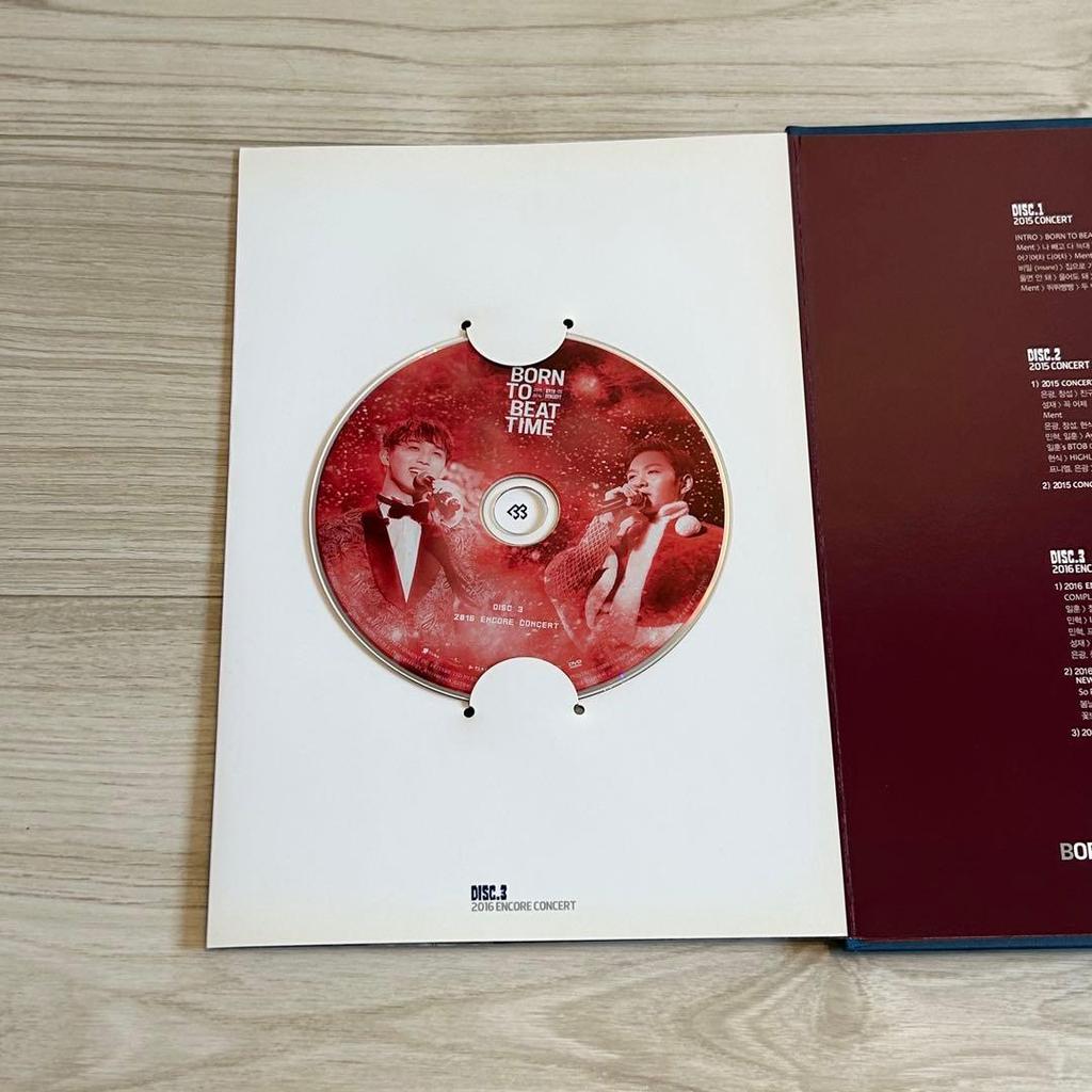 [USED] BTOB Born To Beat Time Concert DVD