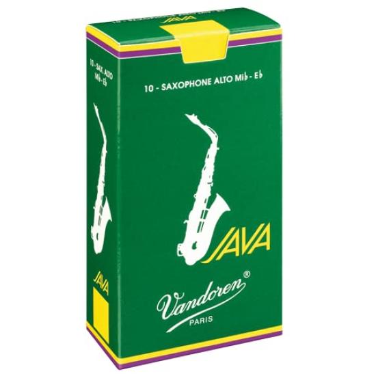 Vandoren Alto Saxophone Reed JAVA Hardness 4 (10 pieces)