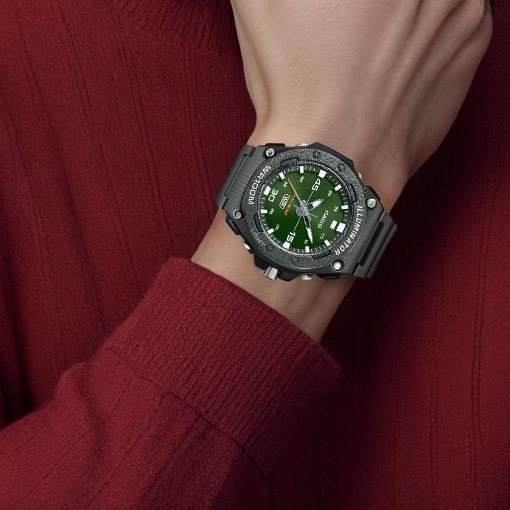 Casio Unisex Standard Series Green Watch MW-620H-3AV MW-620H-3AV