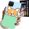 Etui Do Samsung Galaxy A22 5G - Słodki Piesek Wzory Z Bajek Pokrowiec