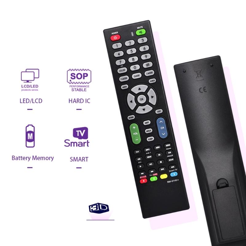 Çok Marka Uyumlu TV Kumandası RM-014S+ Televizyon Kumandası Yedek Parça Ev Aleti Aksesuarı
