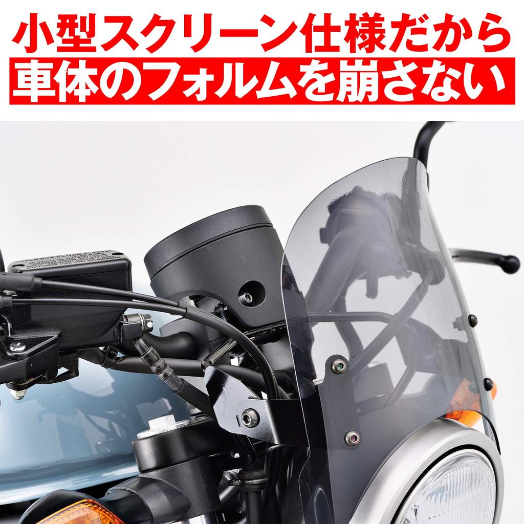 Daytona Rebel Dedicated Aero Visor Smoke Screen 17492 250/500 (17-19)