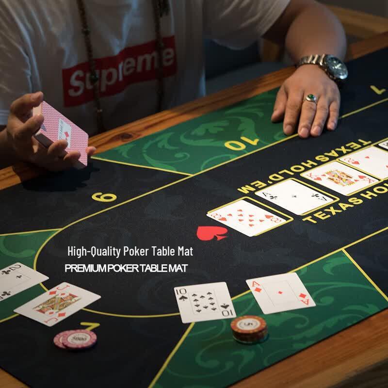 Casino Game Rubber Table Mat