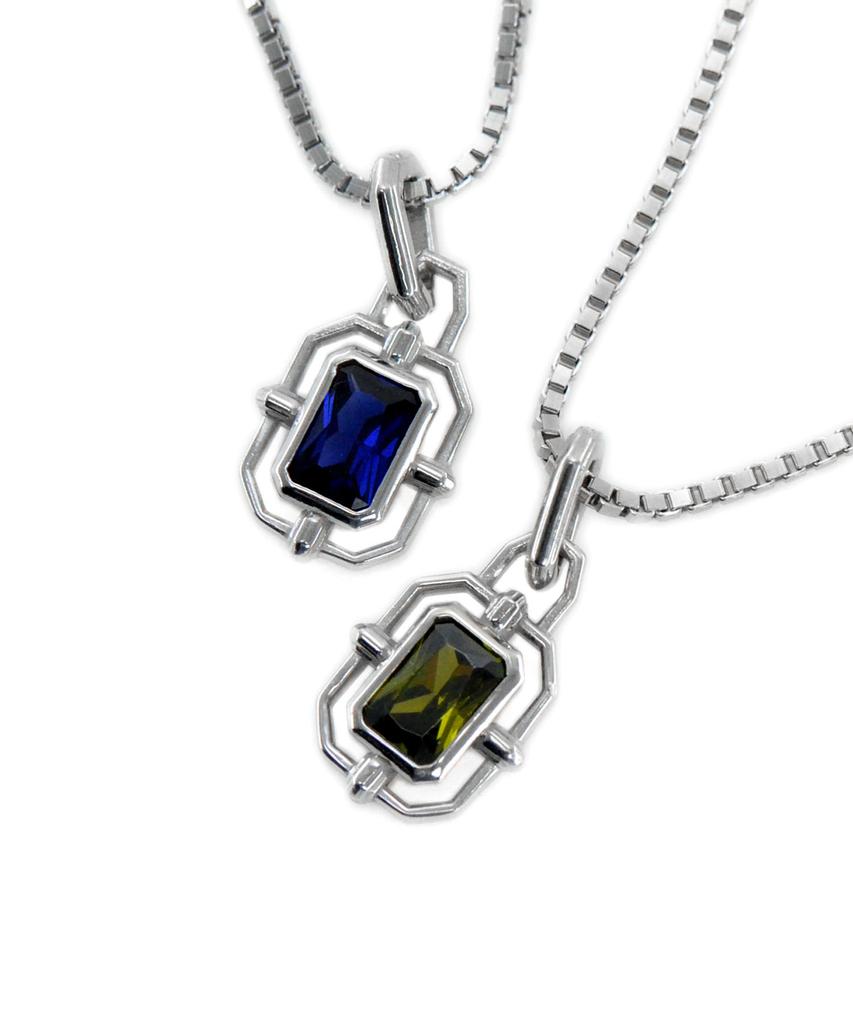 Vivus Rapillus White Gold Silver Necklace