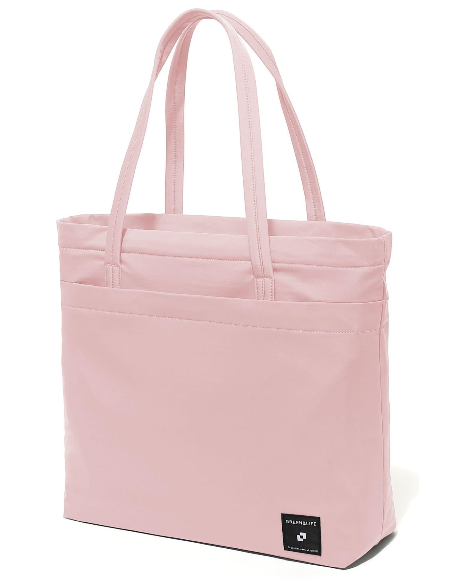 

Tote Large Divider [HIKKER-LINK] Bag, Handbag, A4, Capacity, Three-Layer Structure, Design, Lightweight, Water-Repellent, Plain, Casual, Commuting,