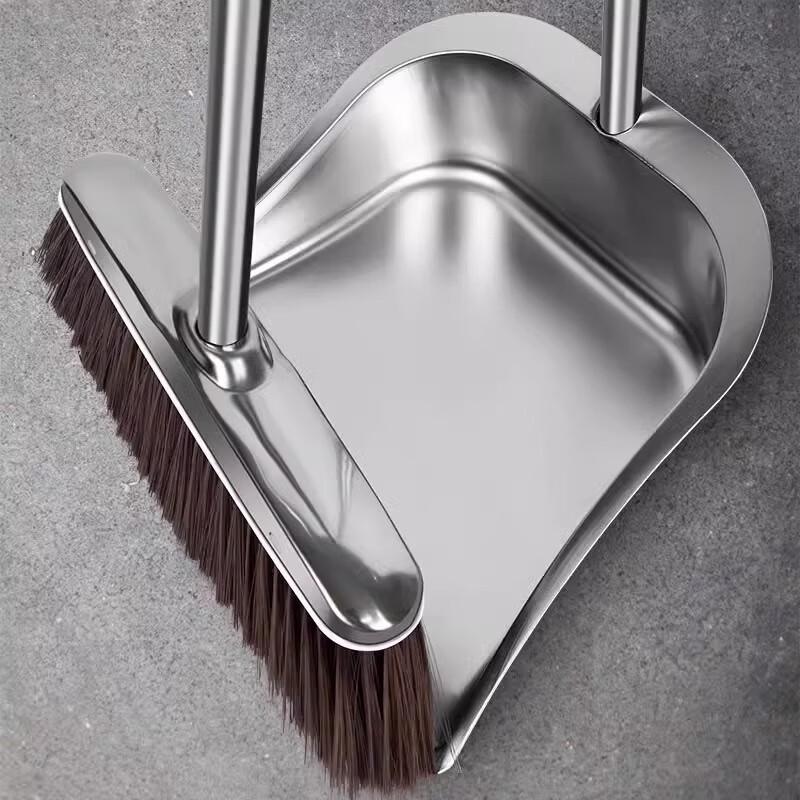 Jiemengzhe Stainless Steel Large Broom