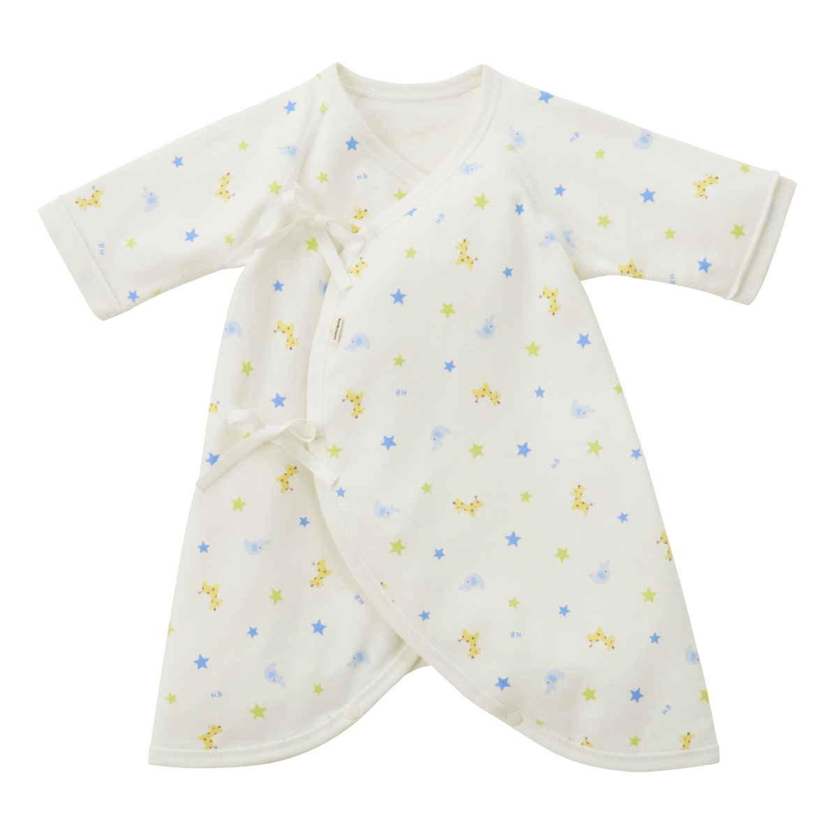 

Miki House Hot Biscuits Combination Undershirt 70-2304-268 (60cm, Blue)