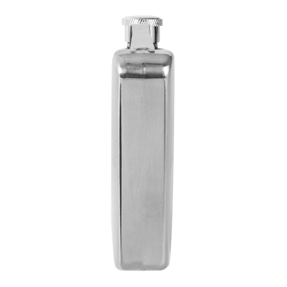 

5 OZ Hip Flasks Drinker Alcohol Bottle with Never-Lose Cap Classic Flask Wide Mouth Camping Pocket Metal Flask Flasks for Liquor China Mainland
