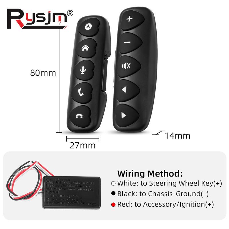 Wireless Steering Wheel Remote Control Multi-function For Android Car Radio DVD GPS Navigation Multimedia 10 Keys Buttons