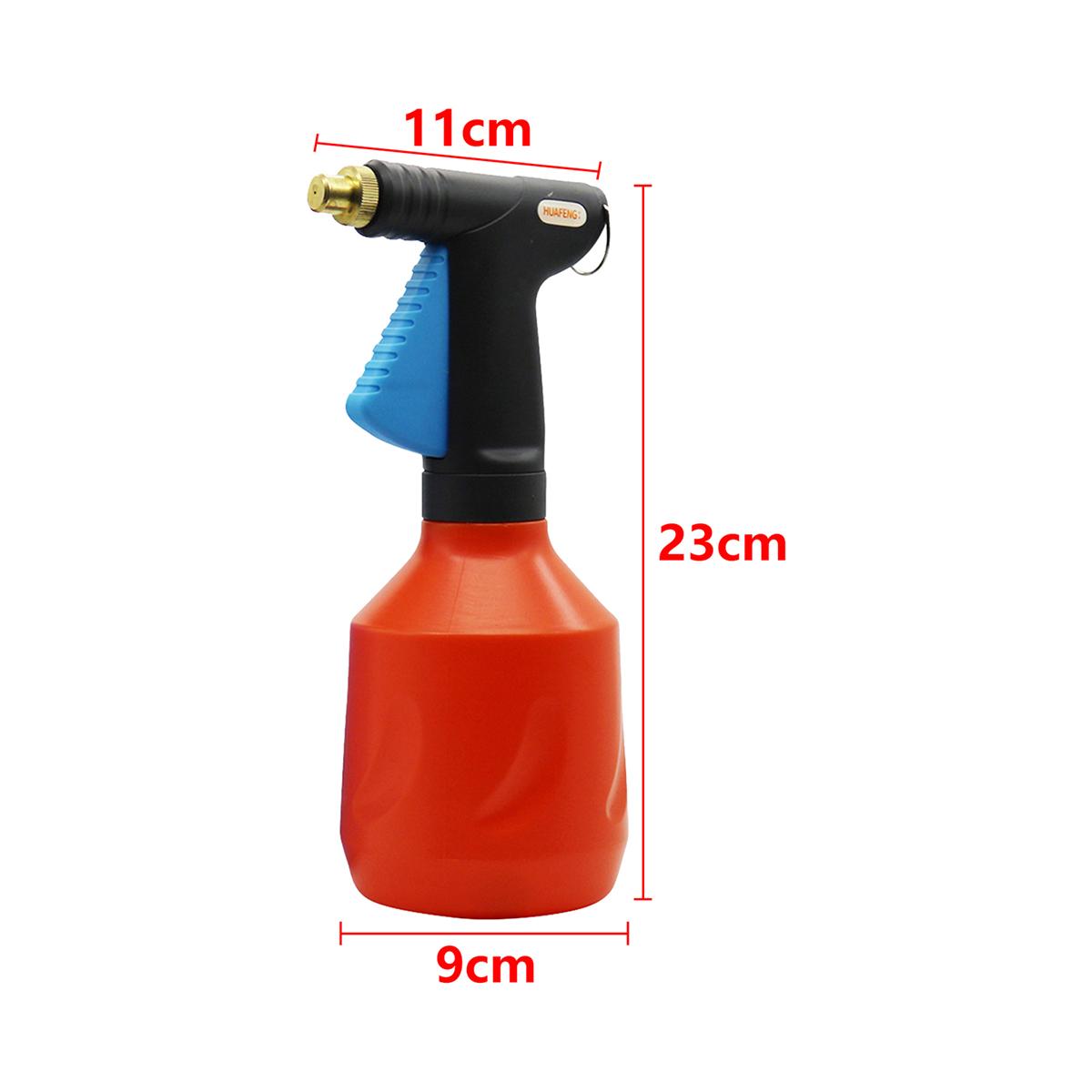 

680ml Adjustable Copper Nozzle Sprayer Bottle Hand Pressure Pneumatic Spray Kettle Garden Irrigation Disinfection Atomizer 1Pc оранжевый