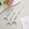 Lovely Mermaids Phone Charm Pendant Sturdy Acrylics Phone Strap for Easy To Use Fashionable Bag Accessory Decoration