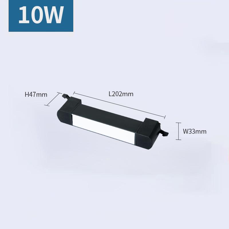 3-wire Long track lighting AC110V 220V LED Fill Light Live Linear Lamp LED Grille Guide Lamp 10W 20W 30W Floodlight Spotlight