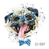 Adesivi Tatuaggio Cartoni Animati Animali Adorabili: Design di Gattini, Cuccioli e Coniglietti Carini
