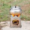 Compact Folding Wood Stove for Outdoor Camping Cooking Picnic