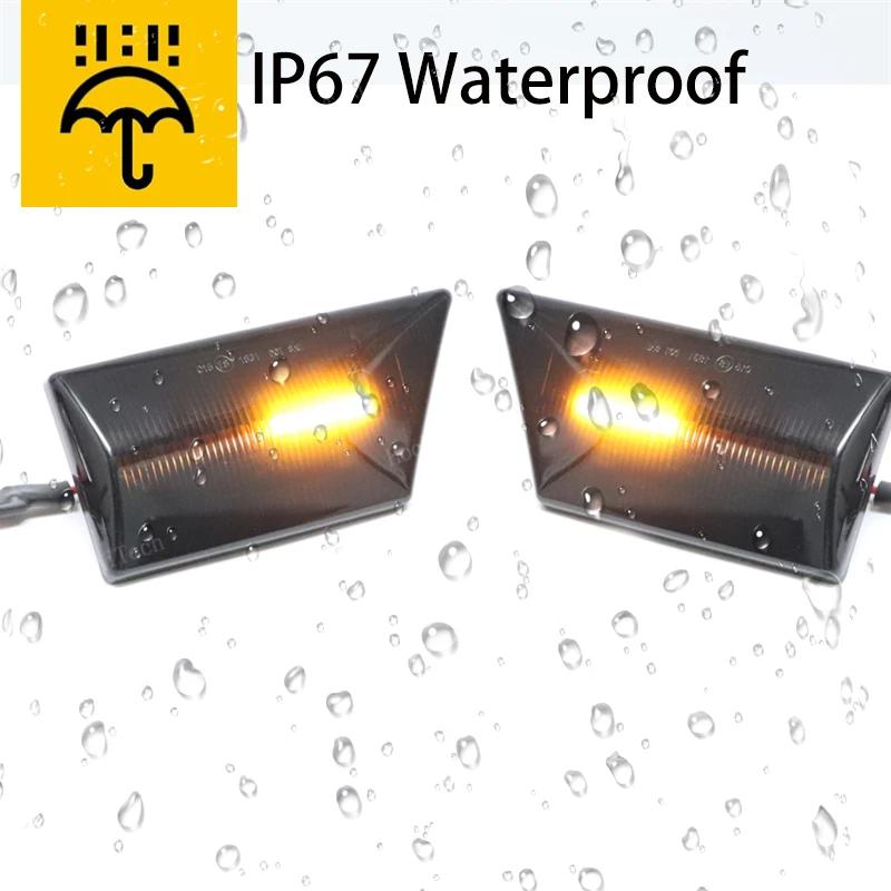 Car Led Dynamic Turn Signal Light For Opel Vectra C 2002-2008 Signum 2003-2008 Side Marker Fender Lights Blinker Indicator Lamp
