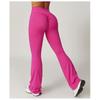 Wide Leg, Tight Fitting, Naked Feeling, Lifting Buttocks, Yoga Bell Bottoms, Dance High Waisted, Slightly Flared Casual Sports Pants For Women