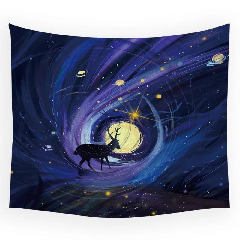 Çin Tarzı Uçan Ejderha Asılı Kumaş Ofis Oturma Odası Duvar Halısı Ev Duvar Dekorasyonu Duvar Halısı