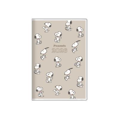 Papelaria Snoopy Personagem Planner 2026 Mensal B7 Flyer S2959208 Sun-Star