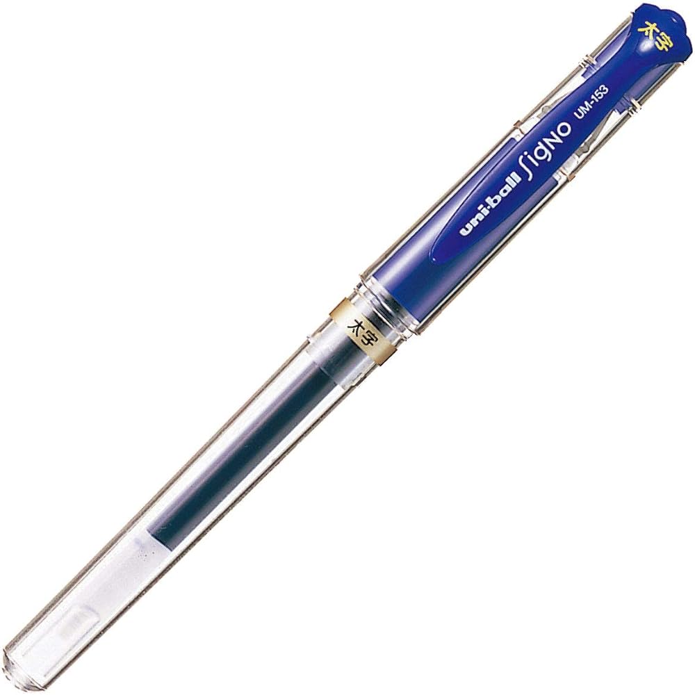 Гелевая ручка Mitsubishi Pencil Uniball Cygno Толщина 1.0 Синяя UM153.33