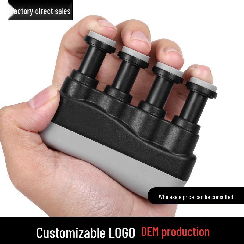 Finger Strength Trainer for Piano, Guitar & Guzheng – Ideal for Children & Adults, Practice & Rehab Tool Children 3lb Black