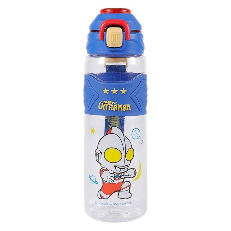 Water Bottle Ultraman Children's Water Cup New Large-capacity Cup Plastic Cup Cartoon Cup Children's 61 Student Cup