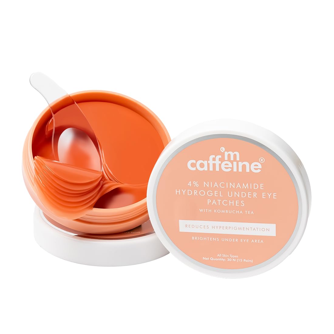 

mCaffeine Cooling Under Eye Serum Patch 15 Pairs for Brightness Hydration De-Puffing & Even Tone