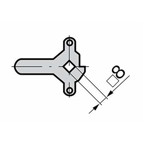 Takigen Lock Handle A-121-H