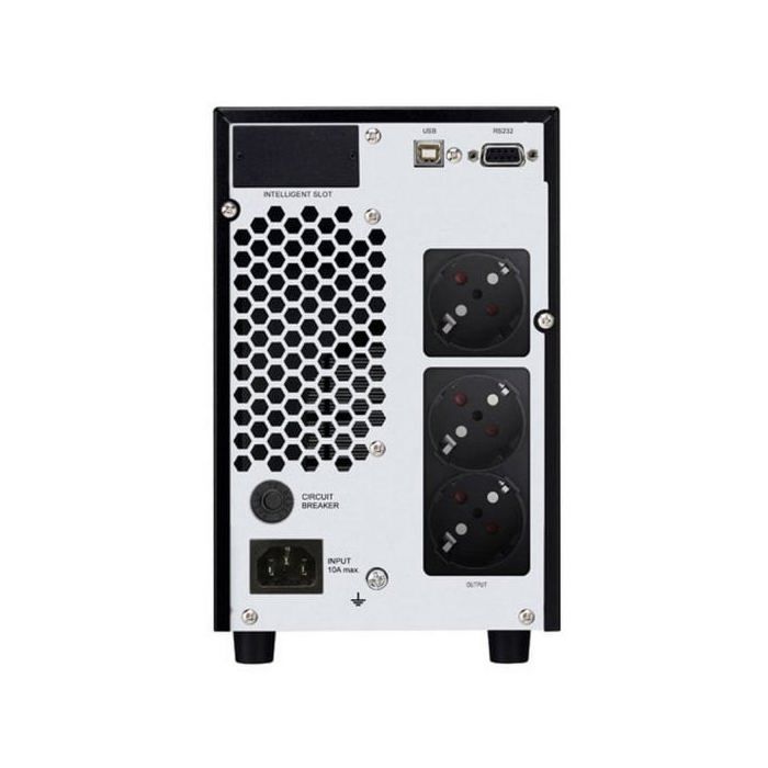 UPS - PHASAK - Série Pro 2000VA - 1600W - Double conversion - Programmable - Noir