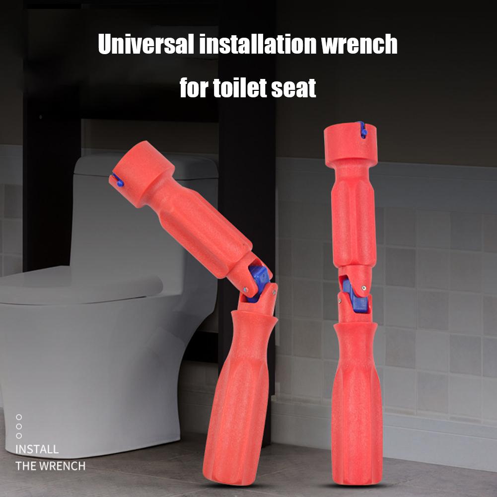 Professional Toilet Seat Repair Wrench Universal Toilet Seat Installation Spanner Easy Loosening Water Closet Fittings