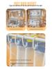 Children's Bunk Bed Mosquito Net with Anti-Fall Protection and Integrated Bracket