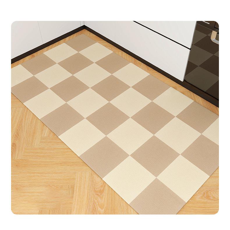 Office Living Room Bedroom Self-adhesive Splicing Carpet Crawling Mat Square Non-slip Floor Mat Hoom Decoration