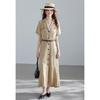 VICTORIA&VERA Lyocell Workwear Midi Dress