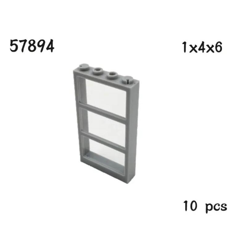 

1x4x6 дверная коробка умные окна 10 шт. 60596 60616 60803 57894 60623 60621 92589 детали MOC аксессуары для модели из строительных блоков дома