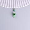 Cute Green Phone Strap Lanyard Kawaii Charms Classic Lovely Mobile Phones Accessories Beaded Handmade Key Chain Pendant