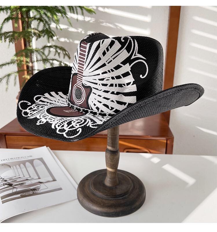 New Series Cowboy Hat Women's Men's Vintage Gentleman Dress Hat Panama Cowboy Jazz Hat Sombrero Hombre