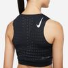 Nike Fitted Color Block Logo Running Quick Dry Breathable Sports Vest Women Vests Black CZ9384-010