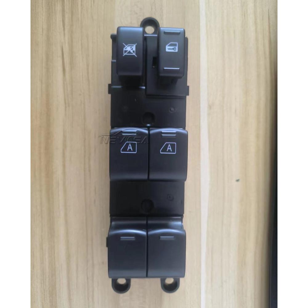 LHD For Nissan Titan Armada 2004-2012 25401-ZT10A Auto Window Control Switch Parts Accessories 16+3P 25401-7S200 25401-7S201 1 Lock