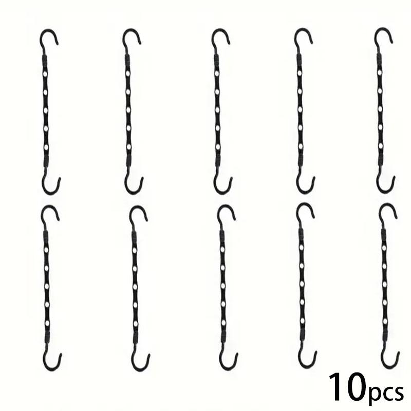 10 Stück platzsparende magische Kleiderbügel, stabiler Kunststoffhalter, Organizer für schwere Kleidung, für Schlafsäle, Wohnungen, kleine Schränke